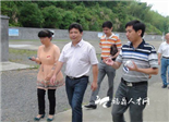 蓝青率教育调研组到磻溪镇调研